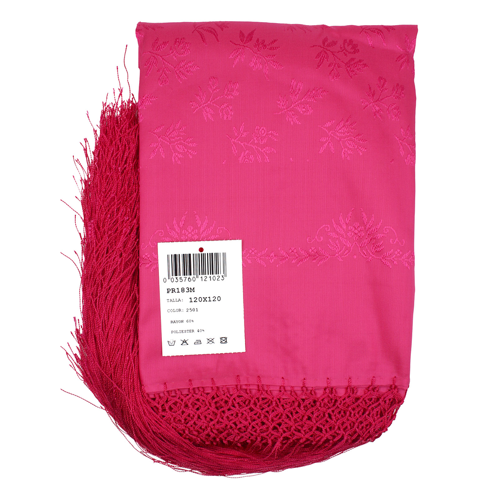 PAÑUELO 120 CMS RAYON/POLIESTER
