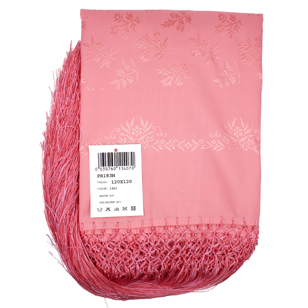PAÑUELO 120 CMS RAYON/POLIESTER