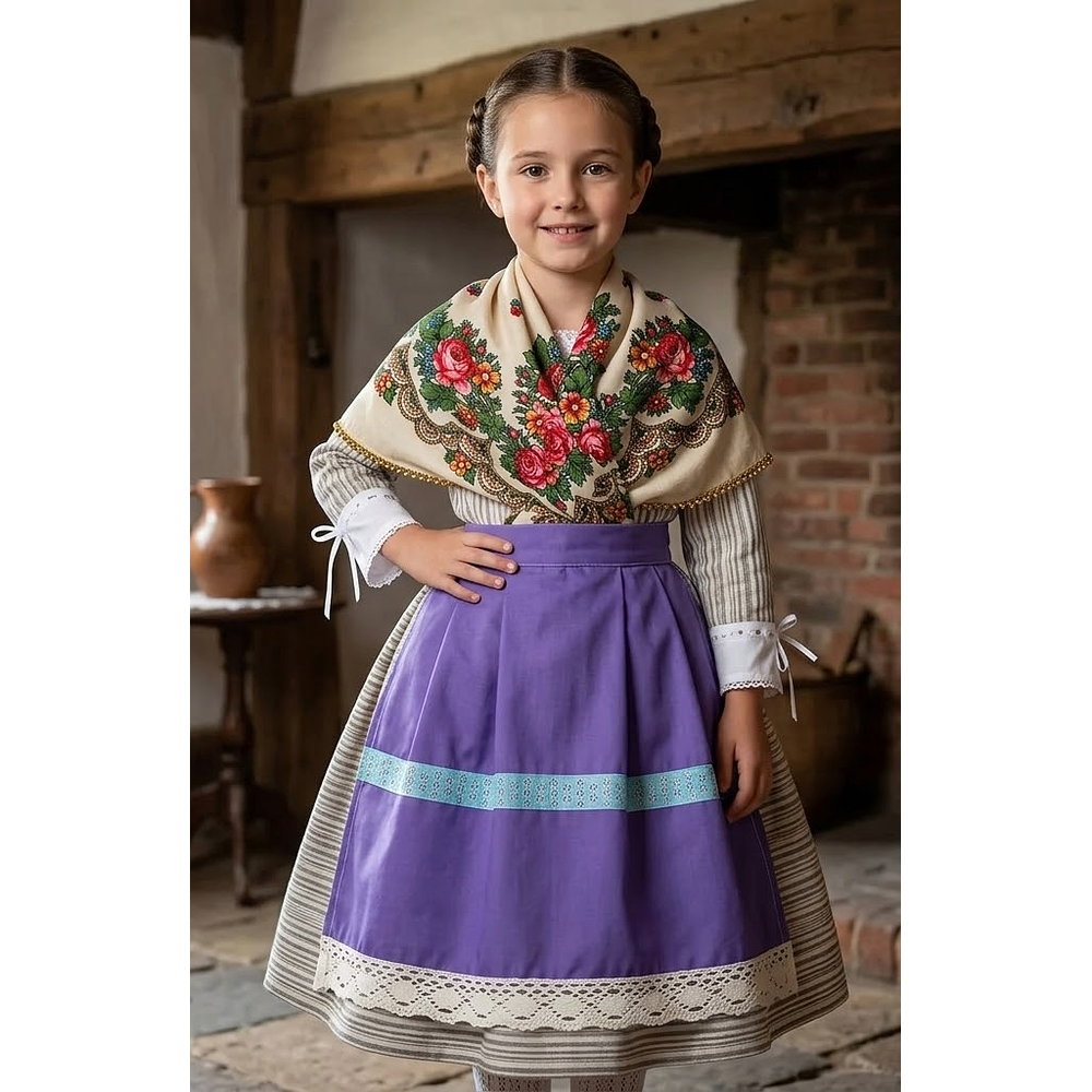 CONJUNTO NIÑA BATURRA 3/4 AÑOS