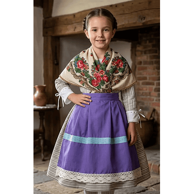 CONJUNTO NIÑA BATURRA 3/4 AÑOS