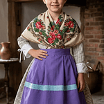 CONJUNTO NIÑA BATURRA 3/4 AÑOS