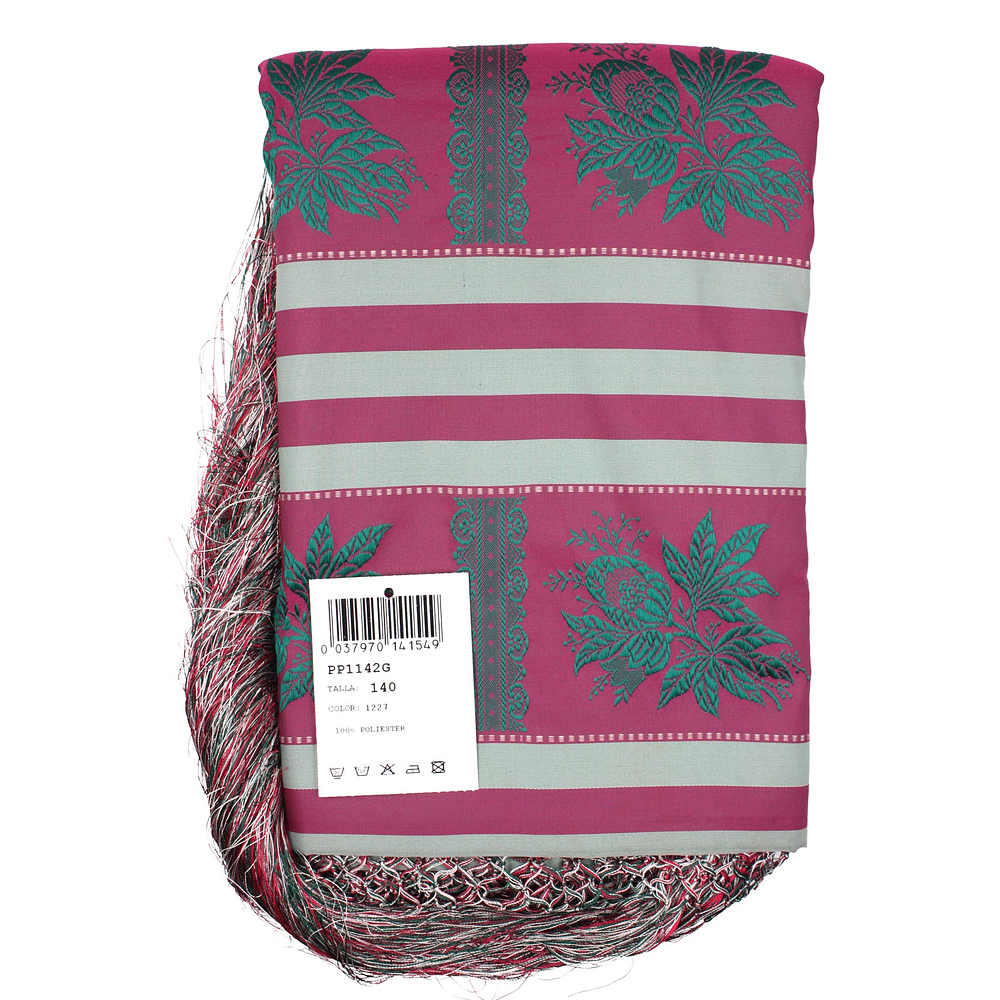 PAÑUELO DE CUADROS POLY 1,40  