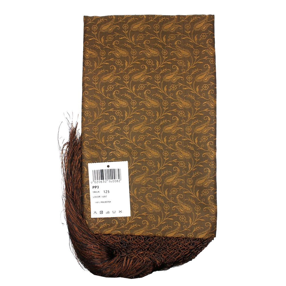  PAÑUELO CON FLECO POLIESTER 1,25