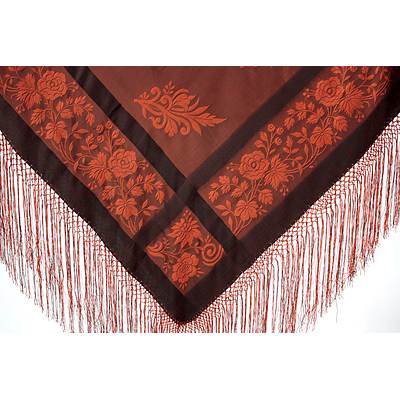 PAÑUELO SEDA ALGODON 140 CMS  CENEFA