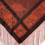 PAÑUELO SEDA ALGODON 140 CMS  CENEFA