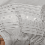 POLOLOS BOLILLO ADULTO BLANCO TIRA BORDADA