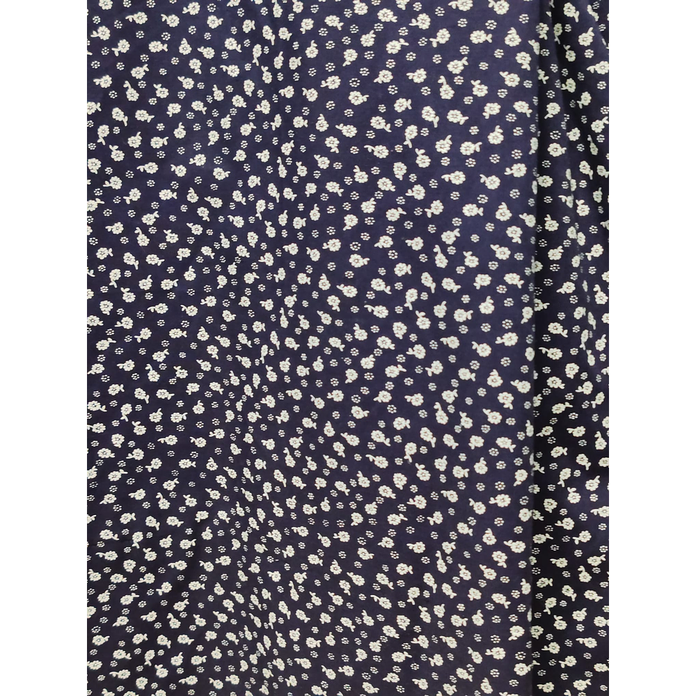 FALDA REGIONAL 42/44 MOD MINI FLOR AZUL