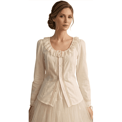 CAMISA REGIONAL NAVIA IMITACION SEMIHILO