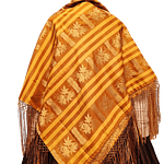 Manton adamascado REF0010