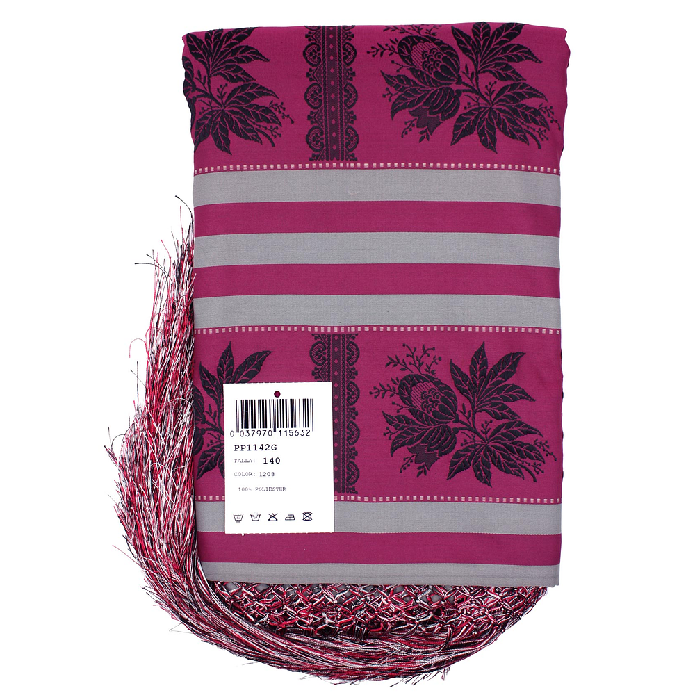 PAÑUELO DE CUADROS POLY 1,40  