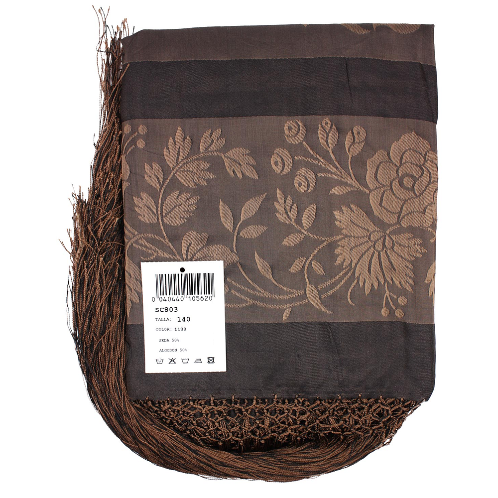 PAÑUELO SEDA ALGODON 140 CMS  CENEFA