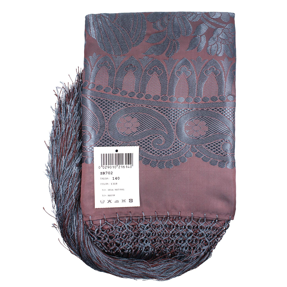 PAÑUELO SEDA ALGODON 140 CMS SR 702