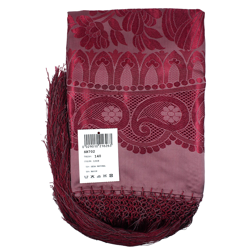 PAÑUELO SEDA ALGODON 140 CMS SR 702