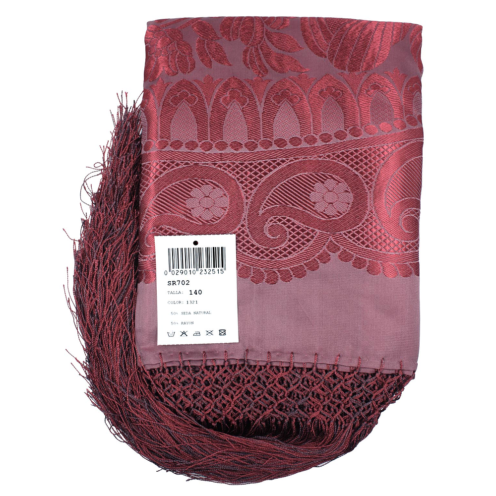 PAÑUELO SEDA ALGODON 140 CMS SR 702