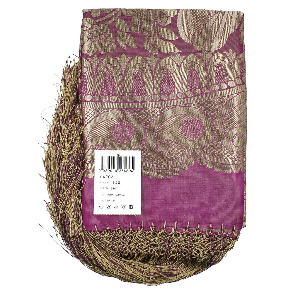 PAÑUELO SEDA ALGODON 140 CMS SR 702 