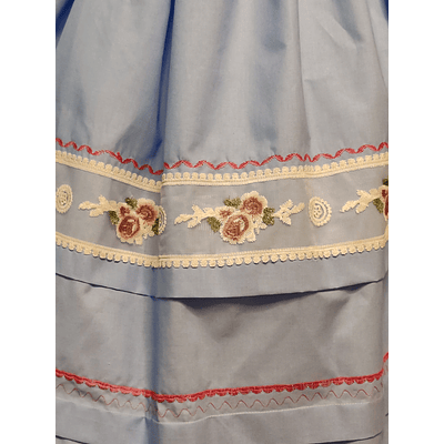 ENAGUA REGIONAL EXCLUSIVA MODELO AZUL