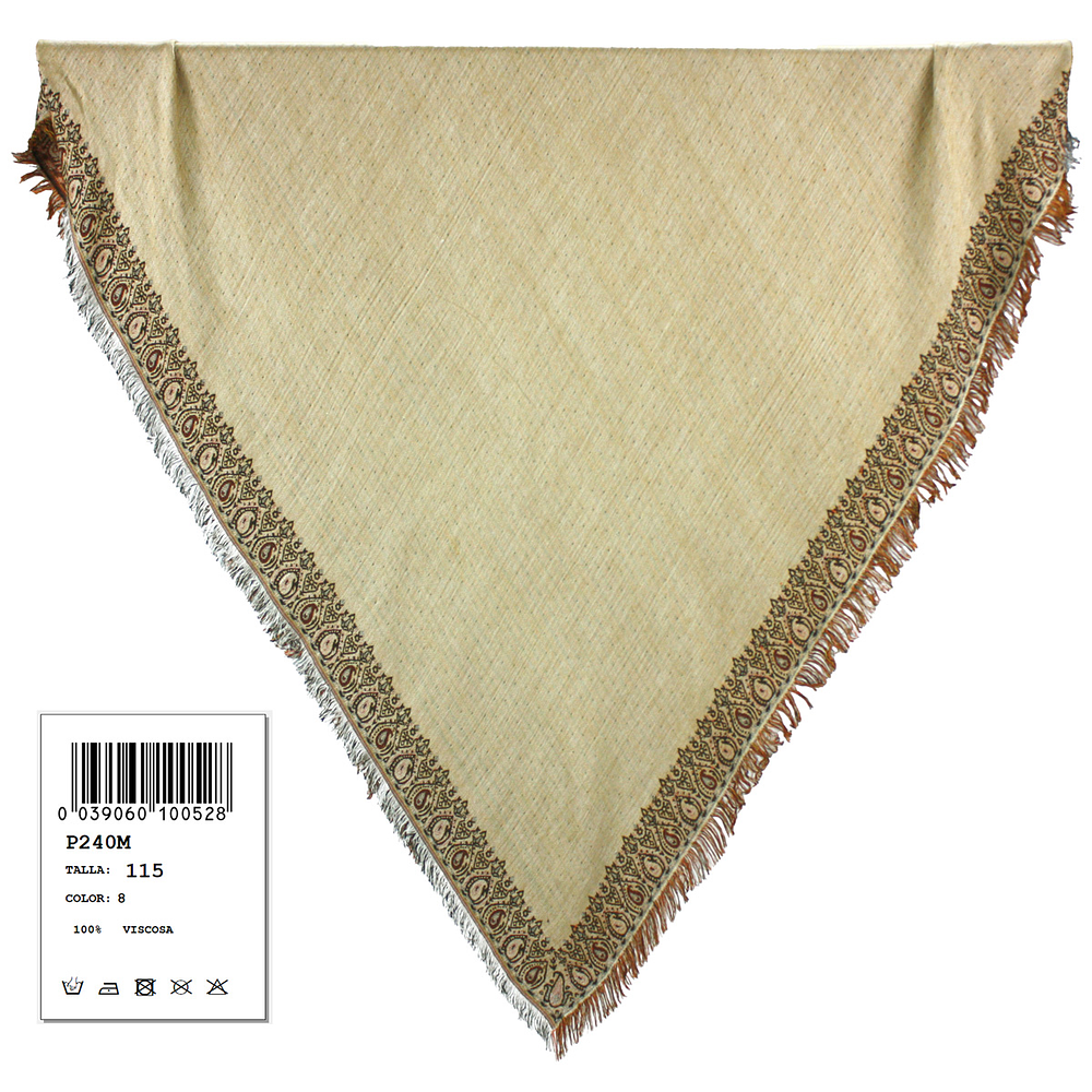 PAÑOLETA TEJIDO VISCOSA 115 cm