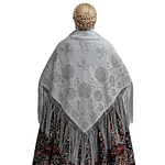 MANTON ADAMASCADO GRIS