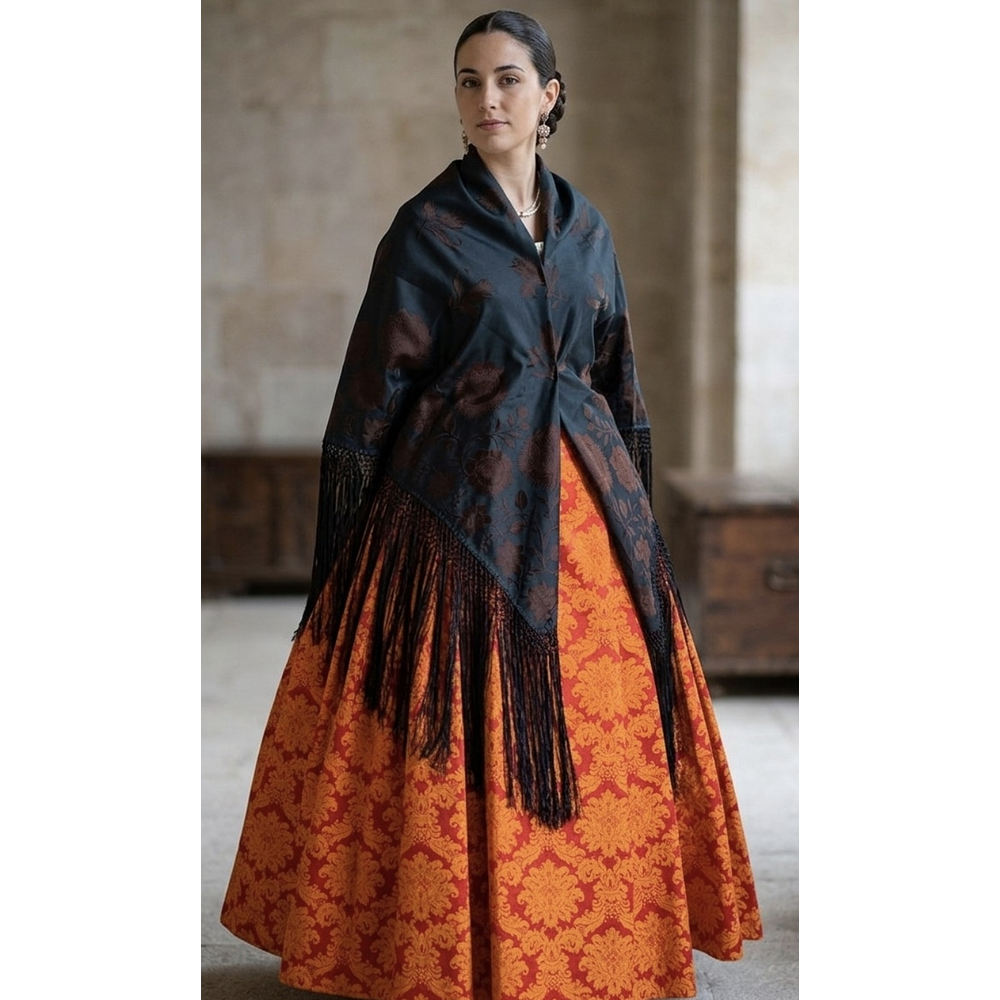 PAÑUELO RAYON Y POLIESTER 1,40 