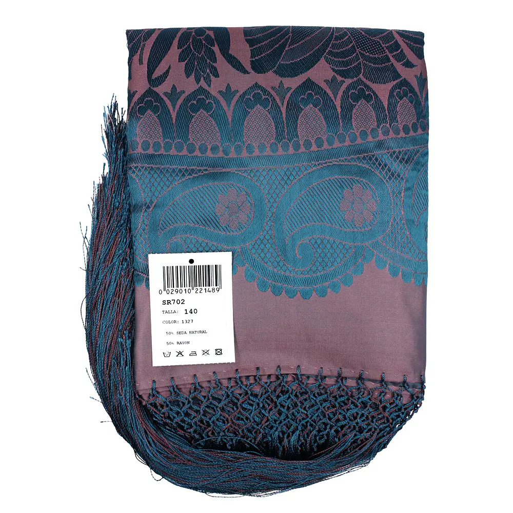 PAÑUELO SEDA ALGODON 140 CMS SR 702