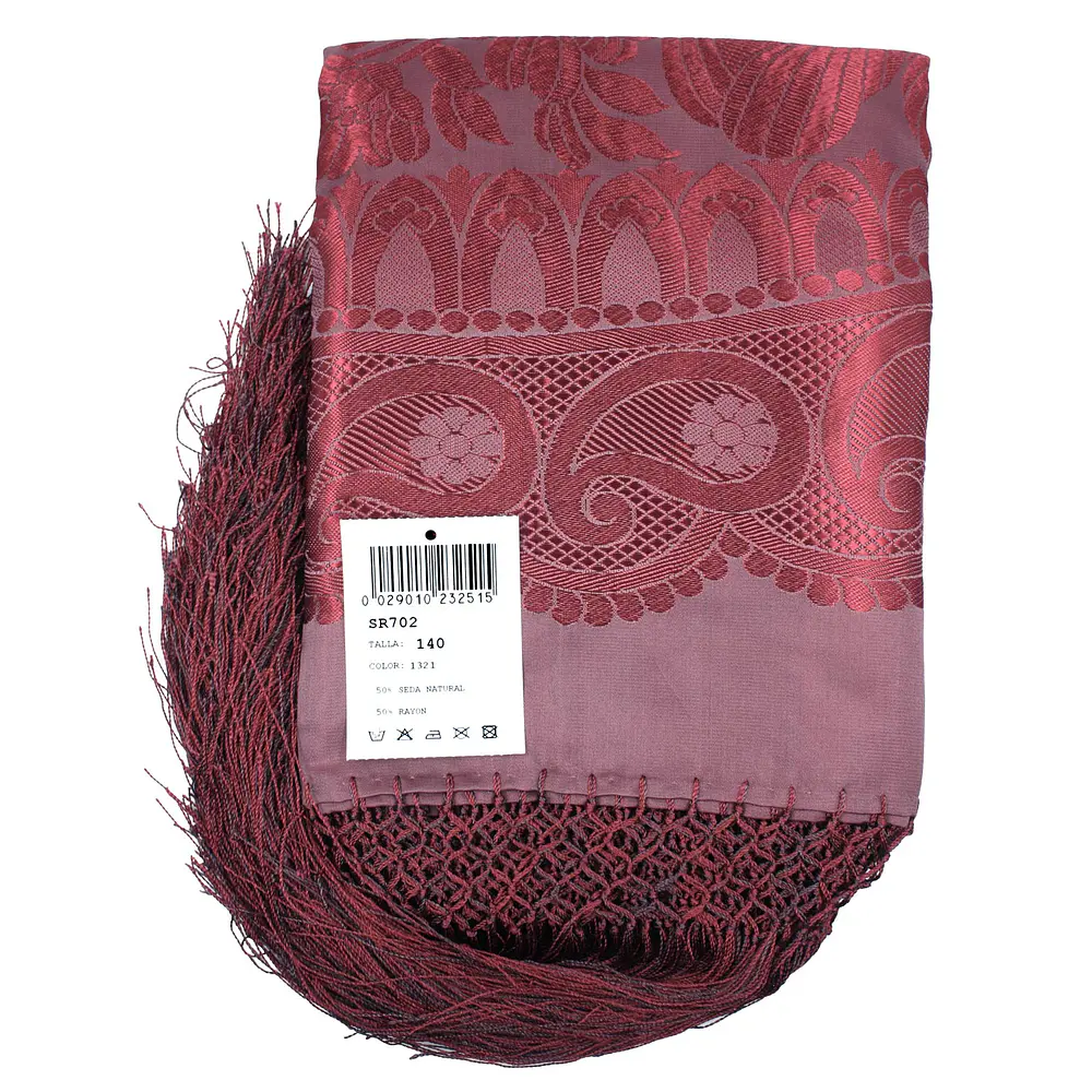PAÑUELO SEDA ALGODON 140 CMS SR 702