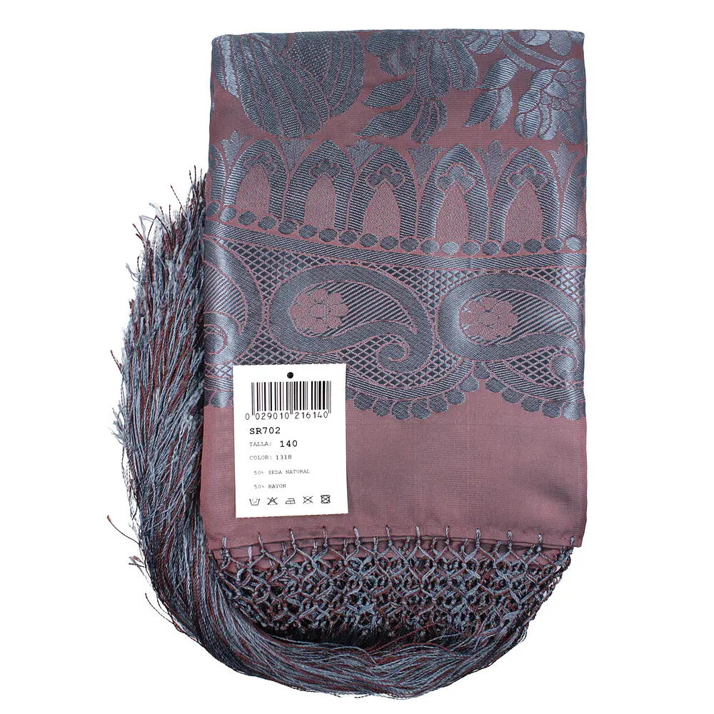 PAÑUELO SEDA ALGODON 140 CMS SR 702
