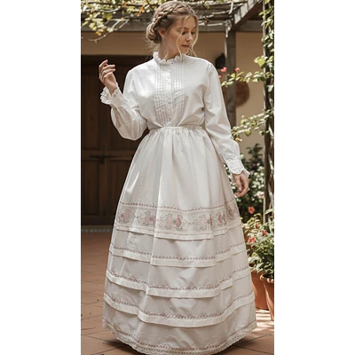 ENAGUA REGIONAL EXCLUSIVA MODELO CENEFA ROSA