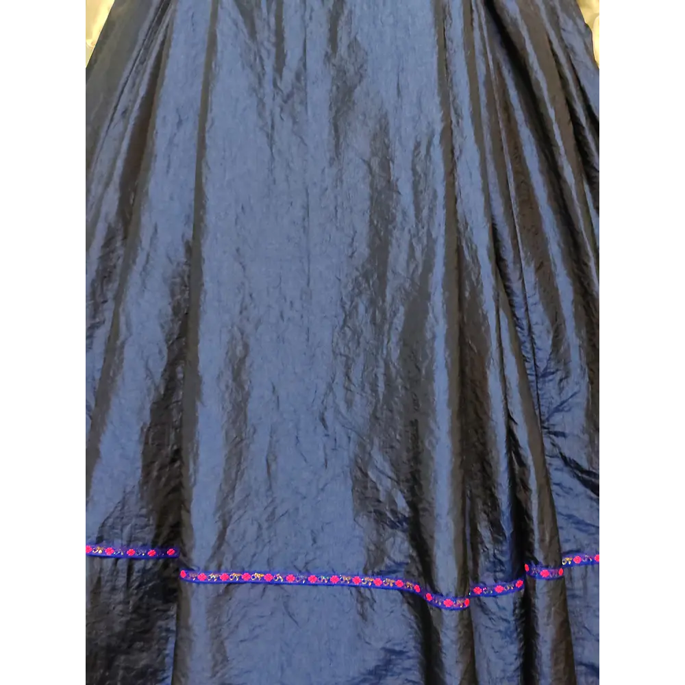 FALDA TAFETAN MOD AZUL ROYAL T 40/42