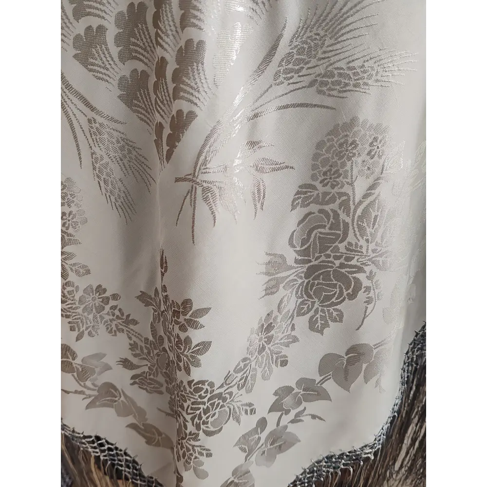 MANTON ADAMASCADO GRIS PLATA 140 CMS