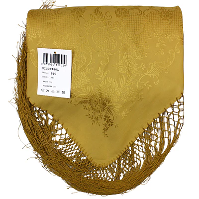 MANTON DE PICO ADAMASCADO DE 140 CMS- EL COMPLEMENTO IDEAL PARA TRAJES REGIONALES