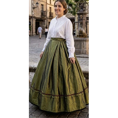 FALDA REGIONAL T 40/42 MOD.OLIVA