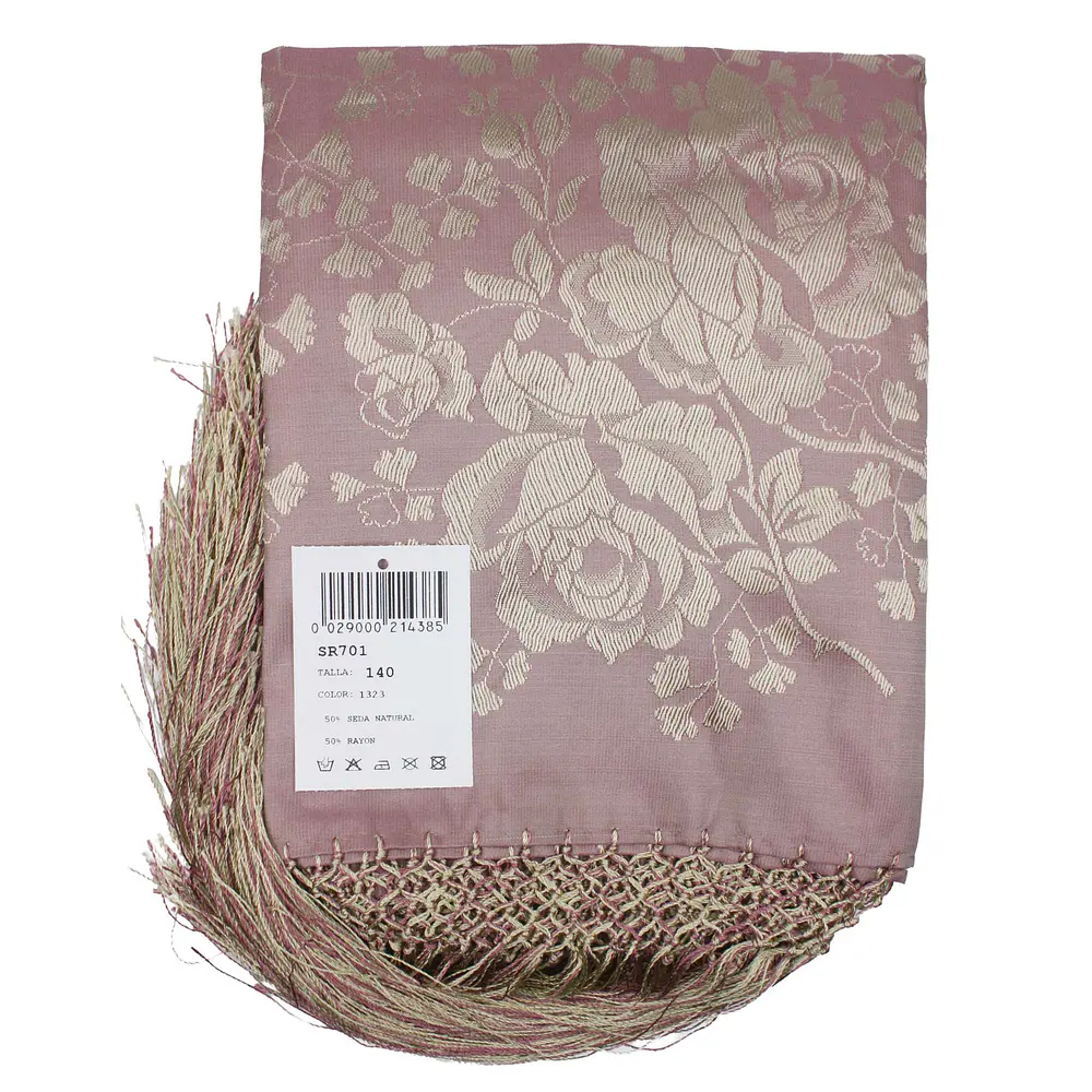 MANTON MEZCLA SEDA 140 CMS LADO MOD SR 701