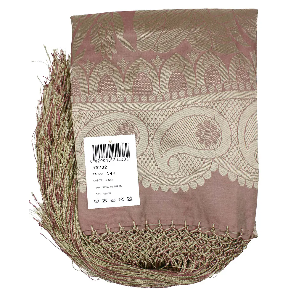 PAÑUELO SEDA ALGODON 140 CMS SR 702 OFERTA DIA DE LA MADRE 