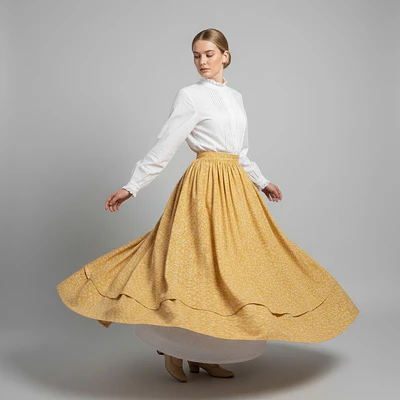 FALDA EXCLUSIVA TALLA 40 /42 MOD AMARILLO