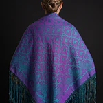 PAÑUELO  REGIONAL BATURRA ADAMASCADO  1,40 X140  ¡ NUEVOS TONOS !