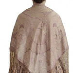 Mantón Mezcla Seda 140 cm Mod. Lujama |Nuevo Tono Regional
