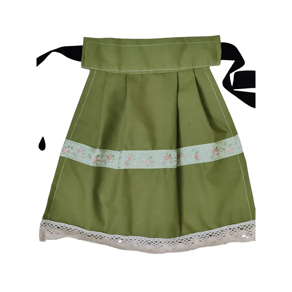 DELANTAL REGIONAL NIÑA 30 CMS