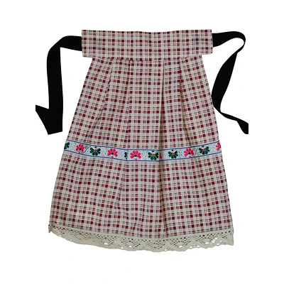 DELANTAL REGIONAL NIÑA T 37 CMS