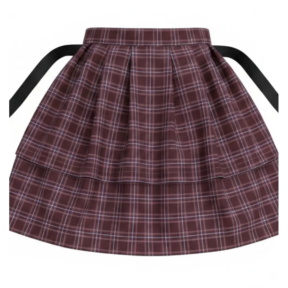 DELANTAL REGIONAL CUADROS T 36,5