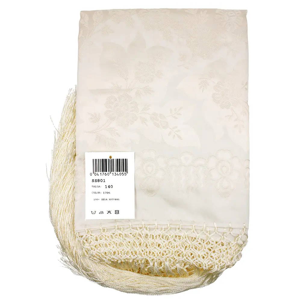 MANTON DE SEDA 140 CMS
