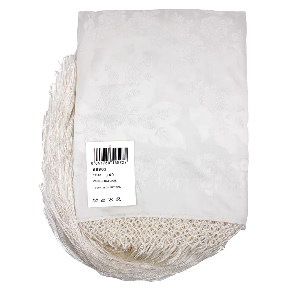 MANTON DE SEDA 140 CMS