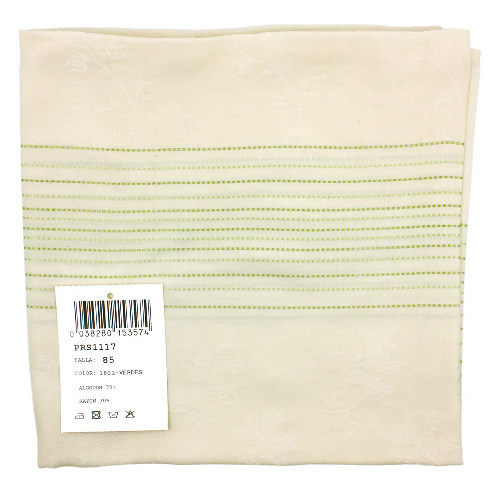 PAÑUELO CORONARIO ALGODON/RAYON/SEDA