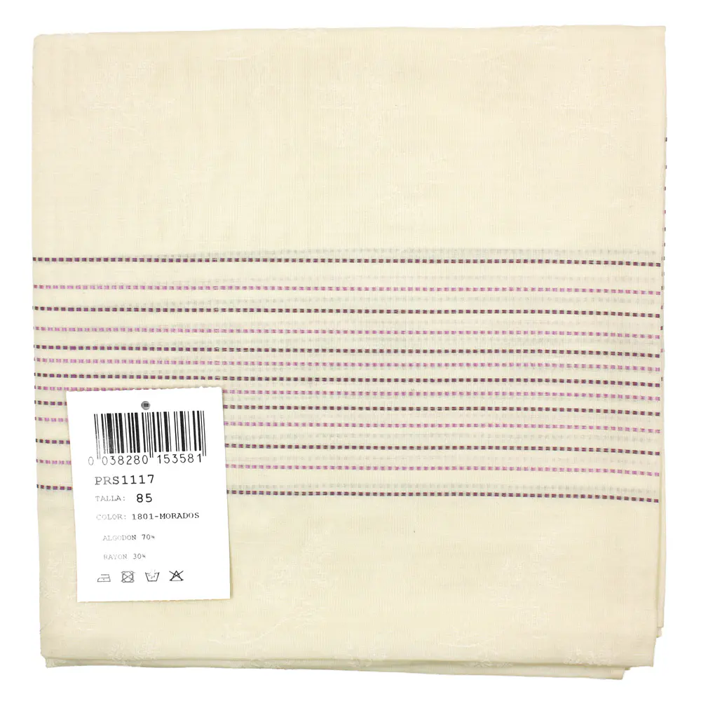 PAÑUELO CORONARIO ALGODON/RAYON/SEDA