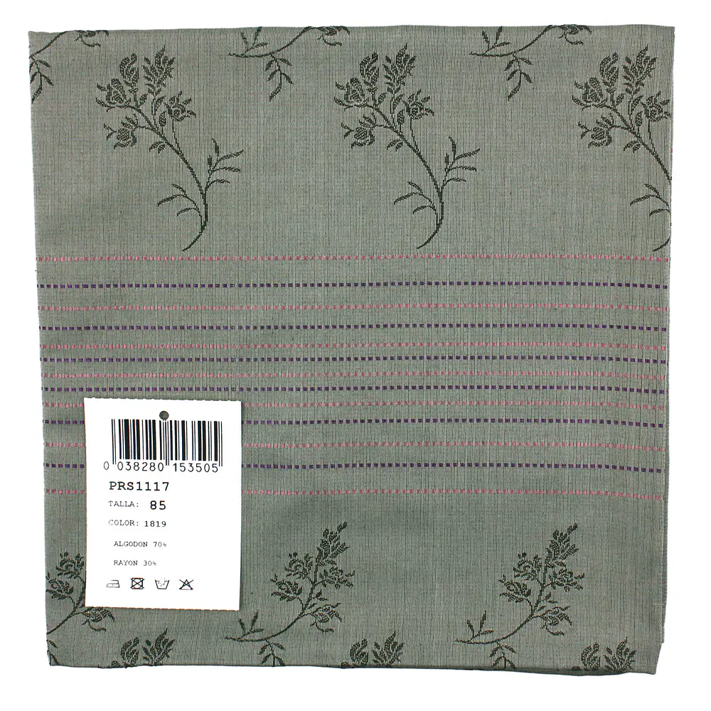 PAÑUELO CORONARIO ALGODON/RAYON/SEDA