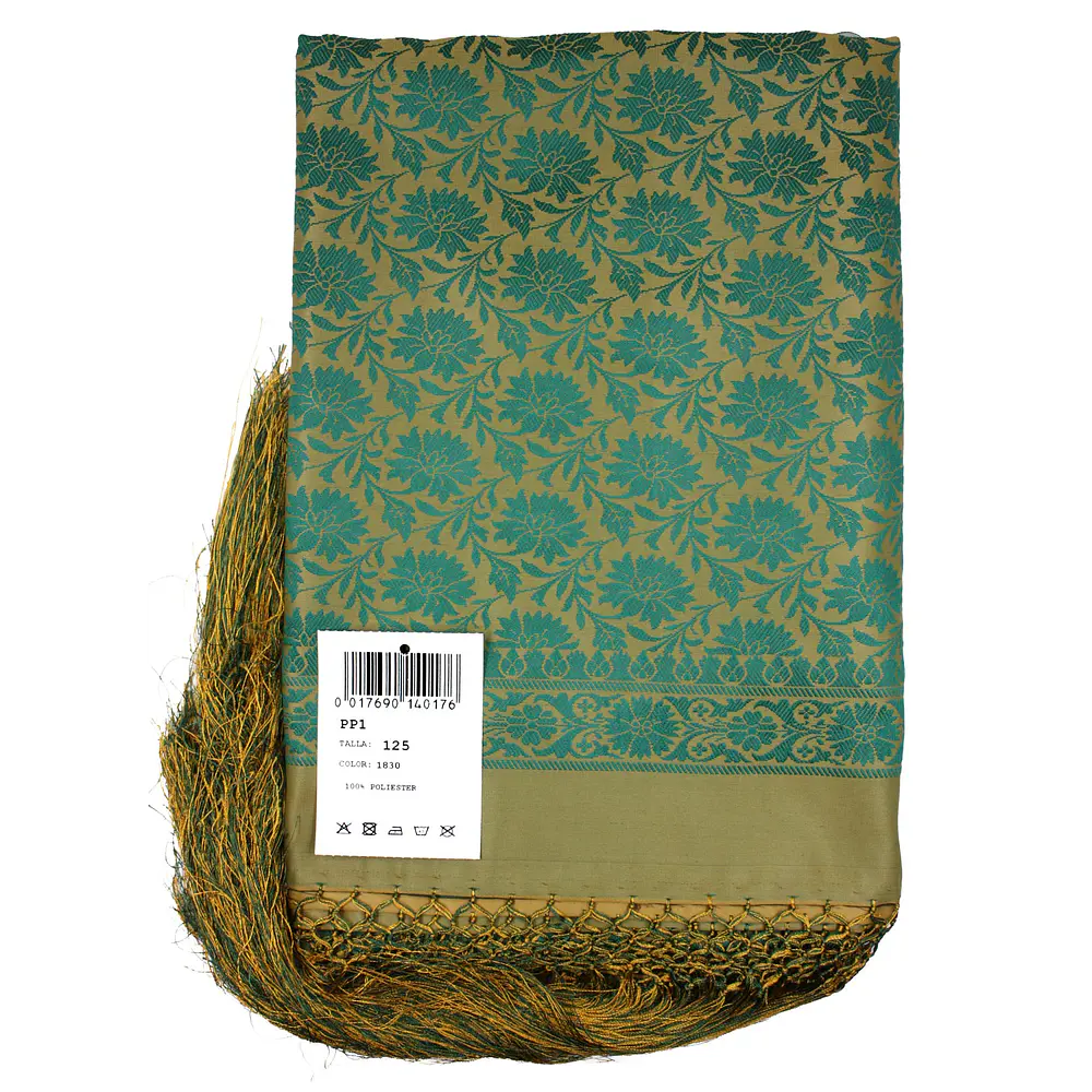 MANTON ADAMASCADO 125 cms  PP1 VARIOS TONOS
