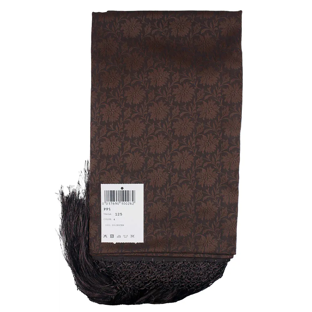 MANTON ADAMASCADO 125 cms  PP1 VARIOS TONOS