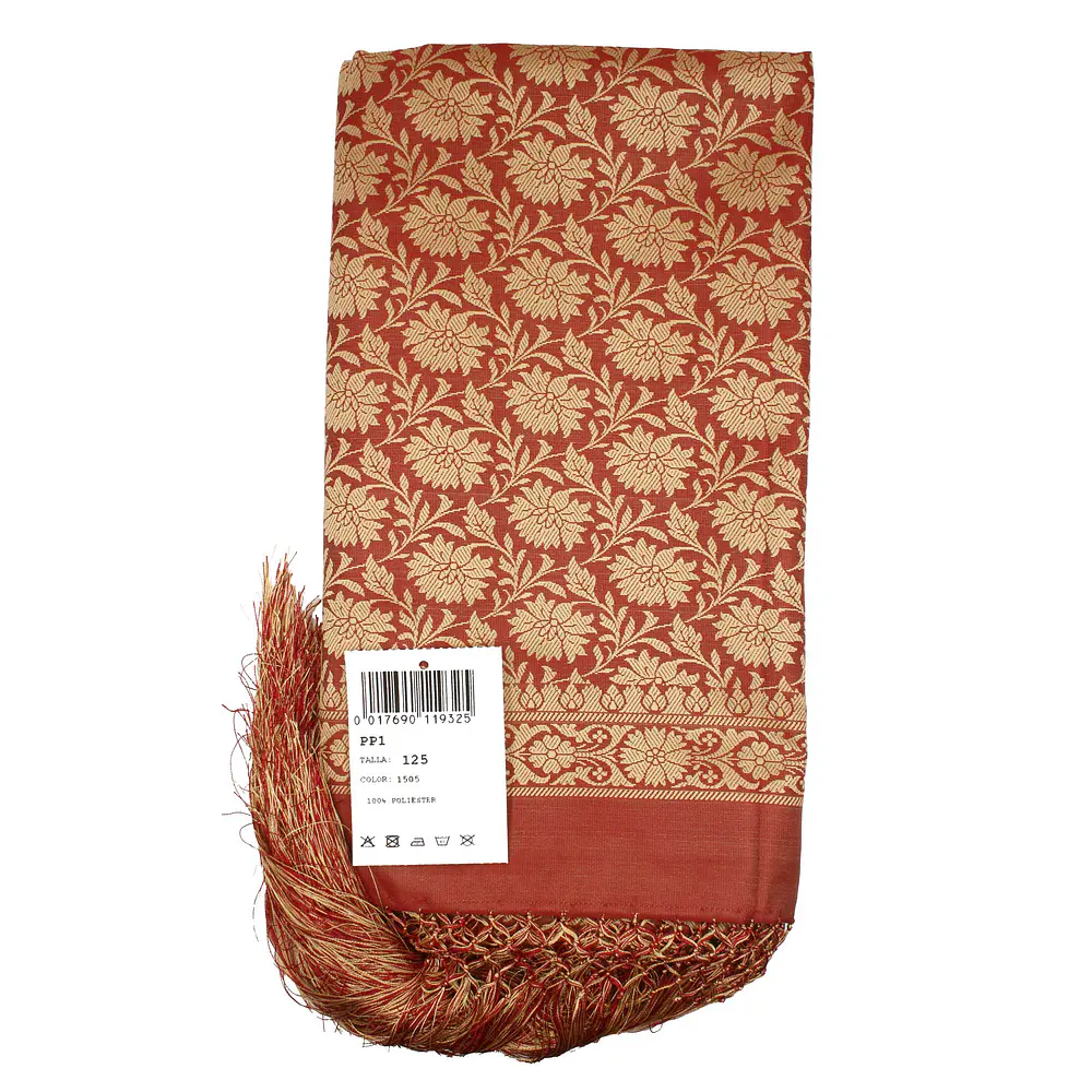 MANTON ADAMASCADO 125 cms  PP1 VARIOS TONOS