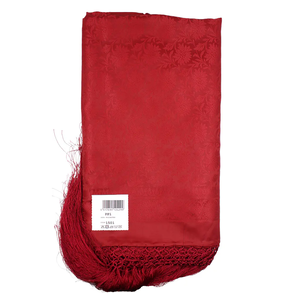 MANTON ADAMASCADO 125 cms  PP1 VARIOS TONOS