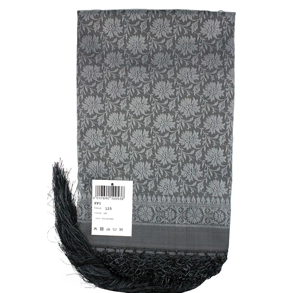 MANTON ADAMASCADO 125 cms  PP1 VARIOS TONOS