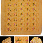 PAÑUELO CORONARIO  DE SEDA ESPOLINADA